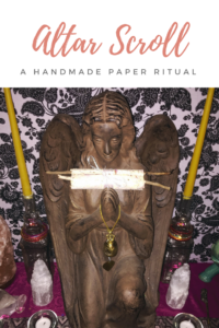 handmade paper ritual