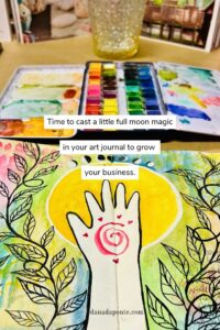 Art Spell for the Full Moon in Gemini and Astrology Insights for December 1-7, 2025